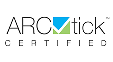arc-tick certification logo