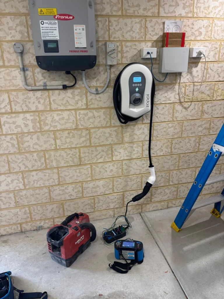 electrical car charger perth