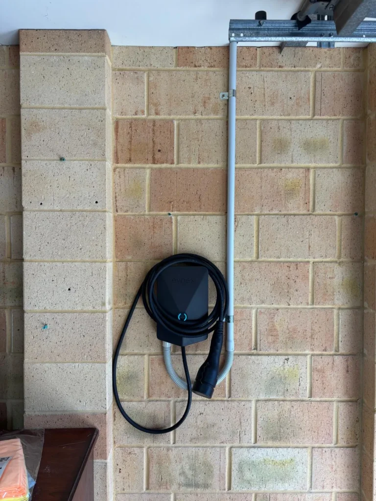 ev charger install perth